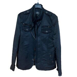 Barabas Men’s Black Jacket Size Small For Men With Zipper Stylish